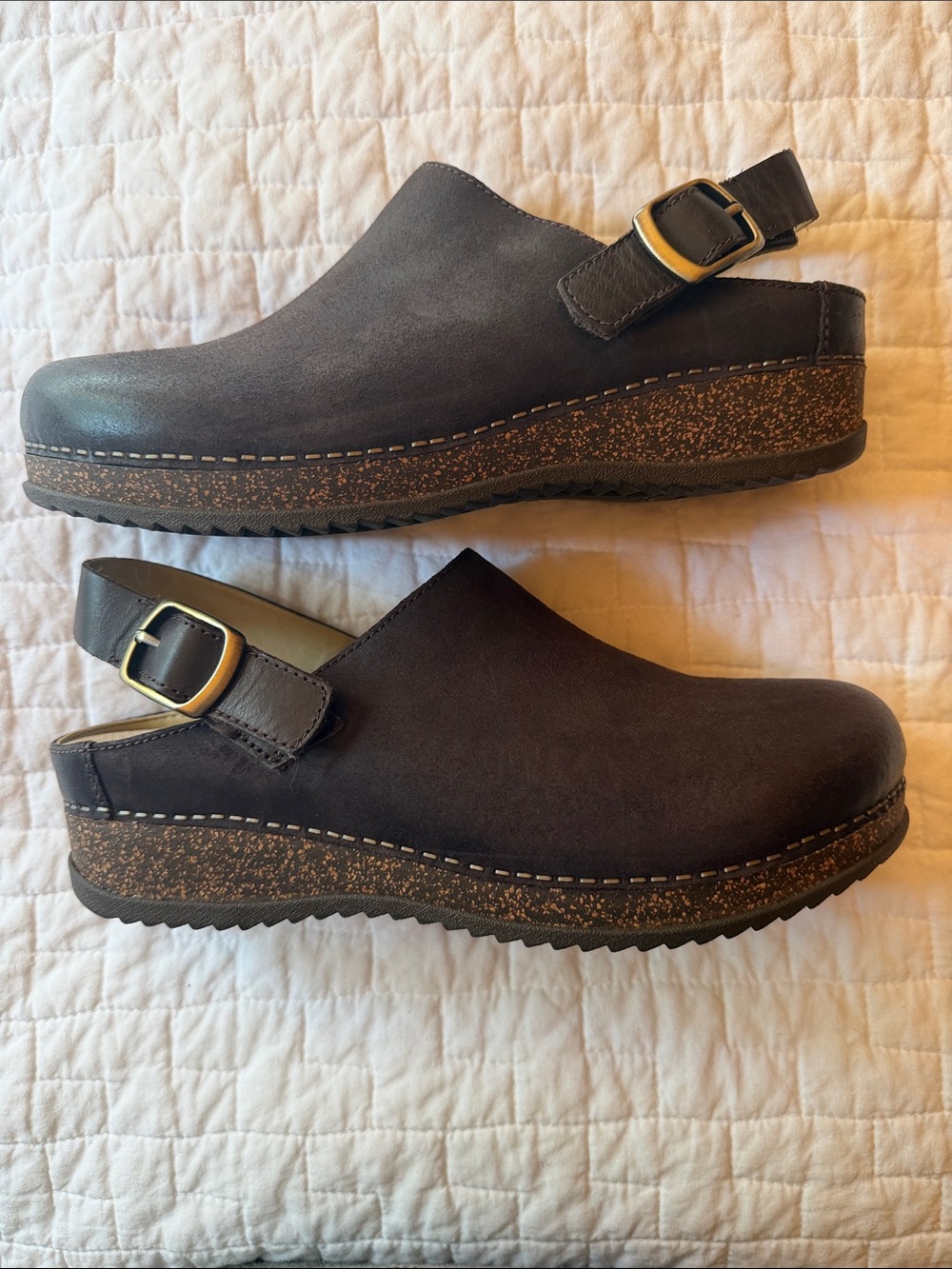 New and Never Worn!!Dansko Brown Leather Mae